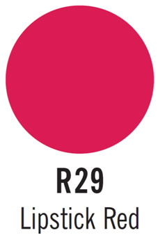 copic marker color lipstick red r29